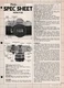 Petri/Ricoh - FT EE/TLS 401 Camera - Original Camera Magazine Report - 1974