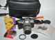 Pentax ZX-50 SLR Camera 35-80mm Lens Filters Bag Roll Film Manual new Batteries