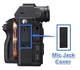 Sony A7iii ILCE-7iii 7iii A7M3 Mic Microphone Cover Lid Replacement Part