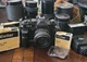Chinon CE-3 Memotron 35mm Film Camera Bundle Power Winder 5 Lenses Flash