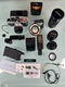 Olympus OM-2n SLR Film Camera w/ lens ring flash Recordata TAMRON Varimagni