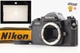 [MINT w/Strap] Nikon New FM2 FM2N Black 35mm SLR Film Camera Body  From JAPAN