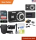 Kodak PIXPRO FZ55 Black 16MP Digital Camera 5X Optical Zoom 28mm Wide Angle 1...