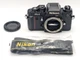 [MINT] Nikon F3AF 35mm SLR Film Camera w/ DE-2 + New Strap Type K Red Dot Japan