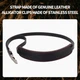 Soft Leather Neck Strap With Shoulder Pad For Rolleiflex 2.8C 2.8D TLR Camera