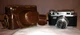 PAX M2 35mm Camera w/ Luminor Anastigmat 1:3.5 f45mm Lense Leather Case Untested