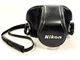 NIKON CH-1 BLACK LEATHER CAMERA CASE WITH STRAP FITS F2 SERIES CAMERAS F2AS F2A