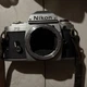  [NEAR MINT]Nikon FG 35mm Film SLR Camera (Silver) W/Manual Body Only Untested