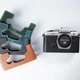 For Olympus OM SYSTEM OM3 Handmade Genuine Leather Half Camera Case Bag Cover
