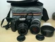 VTG Minolta Maxxum 300si 35mm SLR w/AF Zoom 35-70 f3.5 &AF 70-210mm f4.5 Read
