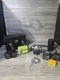 ASAHI Pentax K1000 35mm SLR Film Camera Bundle SMC Pentax 50mm/28mm/135mm- Works