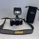 Nikon N65 35mm Camera Body With Nikon Speedlight SB 50DX Flash Power Tested Only