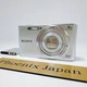Sony DSC-W830 Cyber-Shot Digital Camera Silver Language Japanese w/battery