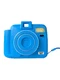 Sharper Image Instant Camera with Flash 5 Lighting Modes IC2018 - BLUE