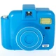 SHARPER IMAGE Instax IC2018 Instant Camera - Tested - Excellent Condition - Blue