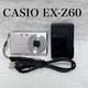 Casio Exilim EX-Z60 Digital Camera Silver Used From Japan