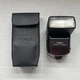 Minolta Program 3500xi Shoe Mount Bounce Flash W/ Case Film Camera Vtg Tested