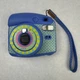 Fujifilm Instamax Mini 9 Instant Film Camera Ice Blue Untested w/Film *See Video