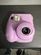 Fujifilm Instax Mini 7S Instant Camera - Purple (powers on!)