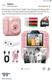 Coxlame Kids Camera ETXJ001 Instant Print Pink Toy Camera