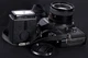 Konica Acom-1 35mm Film SLR c/w Hexanon AR 50mm f/1.7 STD Lens & 518B Flash Kit