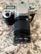 Nikon F60 SLR Film Camera + Sunpak 58mm + Vivitar Filter + Film