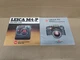 Vintage Leitz Leica M4-P, Leica R4 Camera Advertising Sales Brochure (10-4)