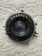 Graflex Optar 135mm f/4.7 Lens Graphex Shutter Large Format Vintage Parts