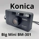 Konica BIG MINI BM-301 Black 35mm F3.5 Compact Camera Used