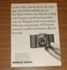 Rare Advertising Vintage MINOX 35 GL 35MM Camera - Dear Peter 1980