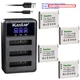 Kastar Battery Triple Charger for Olympus Li-50B LI-50C Stylus 9000 Stylus 9010
