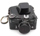Soviet Contax copy Kiev 4AM Olympiad 1980 BLACK camera w/ Jupiter-12 2.8/35 CCCP