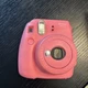 Fujifilm Instax Mini 9 Instant Film Camera Flamingo Pink With Case