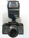 VINTAGE CONTAX 167MT 35 SLR CAM,YASHICA MC 50/1.9 lens. CONTAX TLA 20 fl.READ