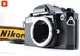 [Honeycomb/N MINT-] Nikon New FM2 FM2N 35mm SLR Film Camera Black Body JP #40401