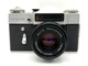 Good KMZ Zenit-E Revuenon 50mm f/1.8 Kit Analog SLR 35mm Silver M42 Camera Body