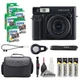 Fujifilm Instax Wide 400 Camera (Jet Black) w/ Case, 100 Film & Cleaning Kit