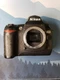 Untested Nikon D D70 6.1MP Digital SLR Camera - Black (Body Only)  No Battery