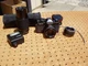 YASHICA FX-3 35mm FILM SLR CAMERA w/ 50mm f/1.9 + 80-200mm f/4.5 LENS ++ BUNDLE