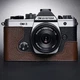 For Olympus OM-3 Handmade Genuine Leather Camera Half Cover Protection Case Base