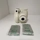 Fujifilm Instax Mini 7S White Instant Film Camera w/ 2 Instax Mini Film Packs