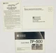 Owner's Manual for Ricoh Camera TF-500 1987 HTF Rare 33 pages Original Factory