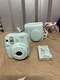 Fujifilm Instax Mini 9 Instant Film Camera Light Green With Leather Case & Film