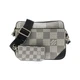 Authentic Louis Vuitton Damier Graphite 3D Trio Messenger N50027 Shoulder Ba...