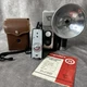 Vintage Argus 75 Film Camera with Neck Strap & Folding Flash Unit, Case