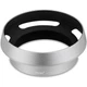 Haoge LH-XHALF Square Metal Lens Hood for Fujifilm X Half Camera Silver