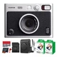 Fujifilm Instax Mini EVO Instant Film Camera (Black) with 40 Films + 32GB Card