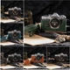 For Olympus OM SYSTEM OM3 Real Leather Half Camera Case Bag Cover Shoulder Strap