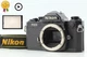 [N MINT+++ w/ Strap] Nikon New FM2 FM2N Black 35mm SLR Film Camera From JAPAN
