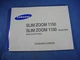 Samsung Slim Zoom 1150 Manual - Original Camera Guide (FREE & FAST SHIPPING!)